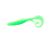 Твістер Fishy Worm 2" Green Milk Angry Baits IS0017