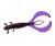 Рак FL Craw 2.5" #0527 Violet/Lime Chartreuse Flagman FFLC25-0527