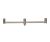 Буз-бар на 3 вудлища 3 Rod Stainless Steel Fixed Buzz Bar 12" 30см Carp Pro CPJBB7514