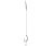 Готовий повідець Sinking Braid 30 lb x8 Curved Shank №4 Carp Pro CP308-CS04