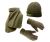 Комплект Carp Pro шапка + шарф + рукавички (фліс) M-L