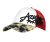 Кепка Pro Tackle Cap Camo White Red Azura AZPTC-11