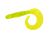 Твістер Snake Twist 2.5" Chartreuse Fishing Drugs ST0250302