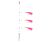 Спінінгове оснащення Daiwa Grand Wave Cod&amp;Pollack Rig XH #4/0 Pink
