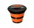 Відро силіконове з кришкою Folding Bucket Orange with cover 5л Forrest FFB5O-C